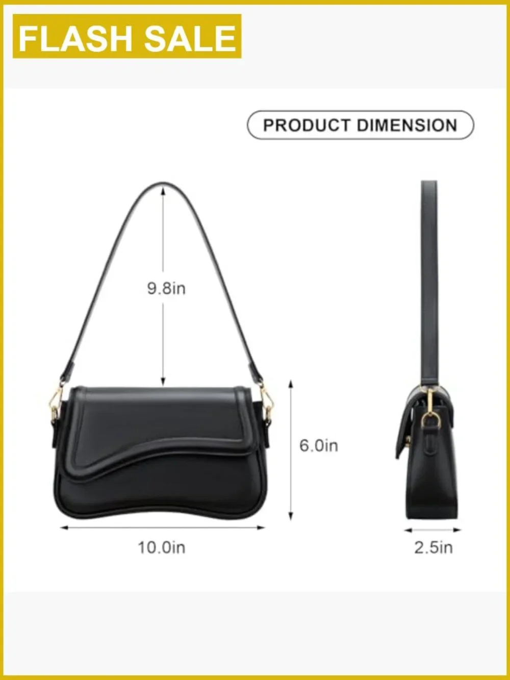 Vintage Retro Hobo Shoulder Bag Women PU Leather Crossbody Clutch Mini Purse
